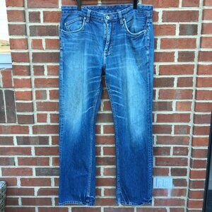 Tommy Bahama Jeans Mens 36x32 Standard Fit Fade Whiskering